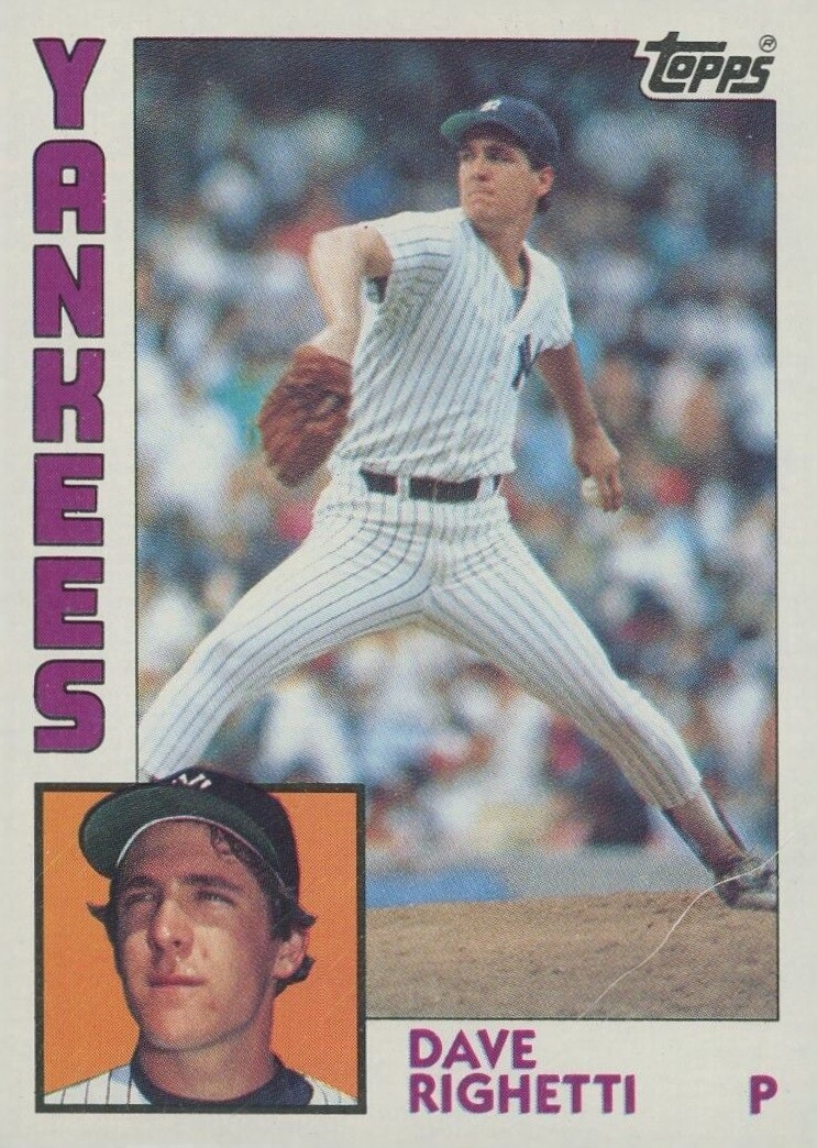 1984 Topps Dave Righetti #635 Baseball Card