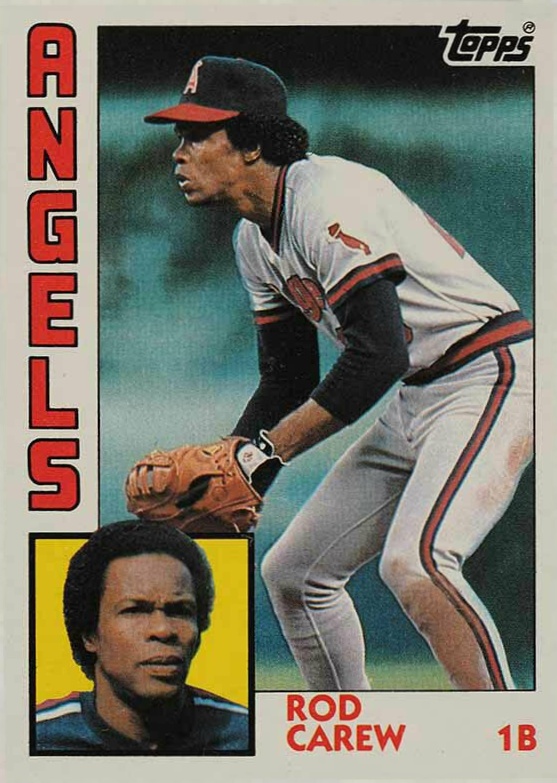 1984 Topps Rod Carew #600 Baseball Card