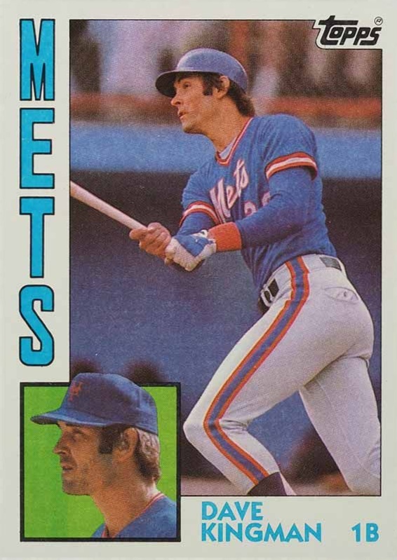 1984 Topps Dave Kingman #573 Baseball Card