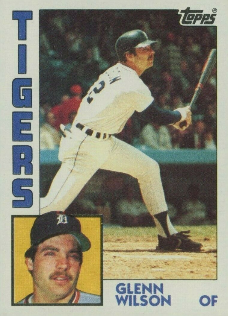 1984 Topps Glenn Wilson #563 Baseball Card