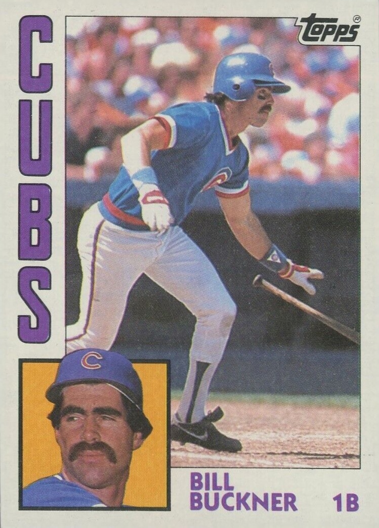 1984 Topps Bill Buckner #545 Baseball Card