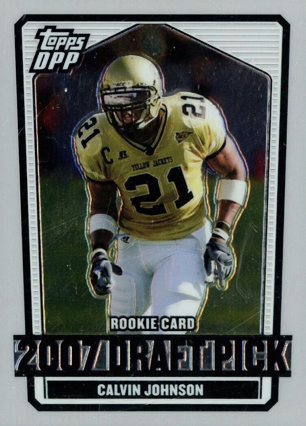 2007 Topps Draft Picks & Prospects Calvin Johnson #132 Football Card