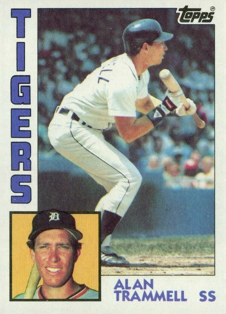1984 Topps Alan Trammell #510 Baseball Card