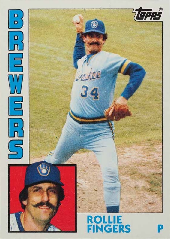 1984 Topps Rollie Fingers #495 Baseball Card