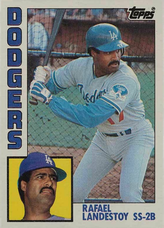 1984 Topps Rafael Landestoy #477 Baseball Card