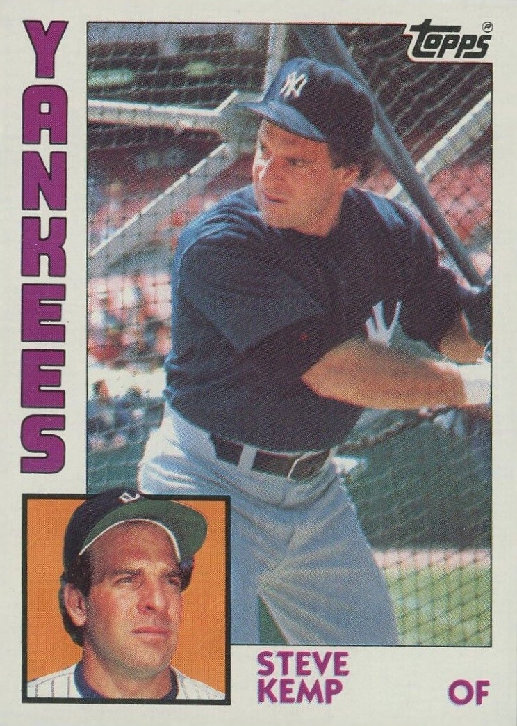 1984 Topps Steve Kemp #440 Baseball Card