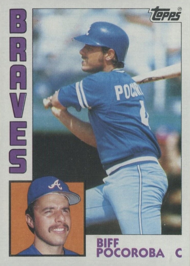 1984 Topps Biff Pocoroba #438 Baseball Card