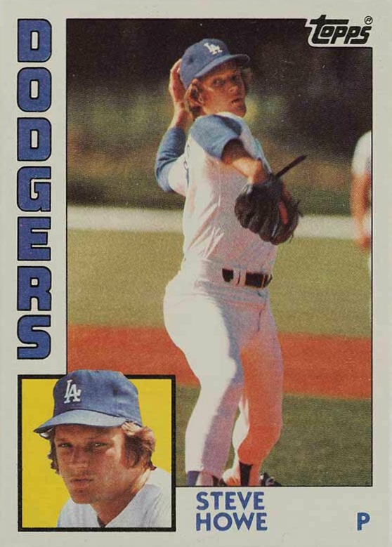1984 Topps Steve Howe #425 Baseball Card