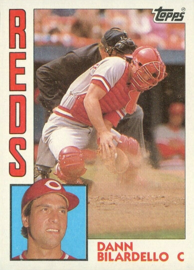1984 Topps Dann Bilardello #424 Baseball Card