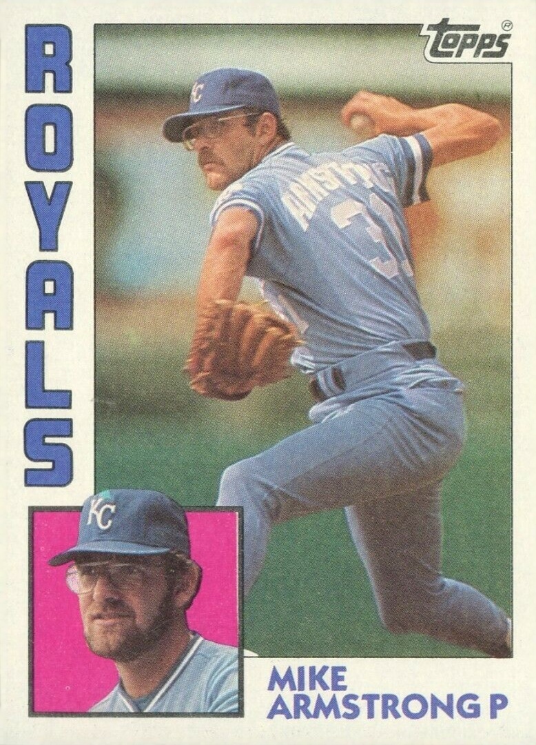 1984 Topps Mike Armstrong #417 Baseball Card