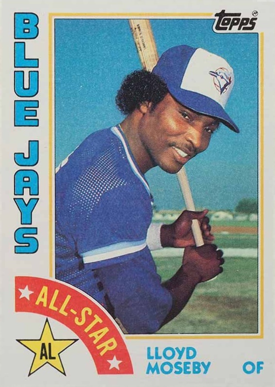 1984 Topps Lloyd Moseby (All-Star) #403 Baseball Card