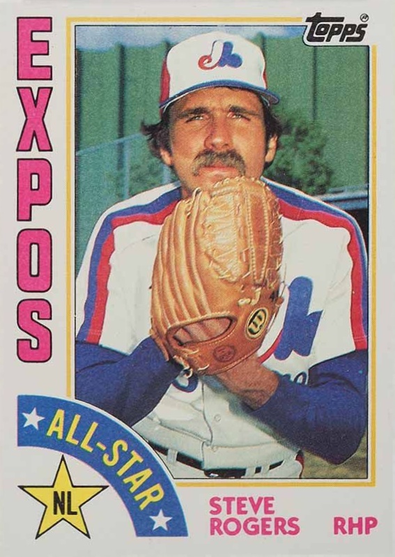 1984 Topps Steve Rogers (All-Star) #394 Baseball Card