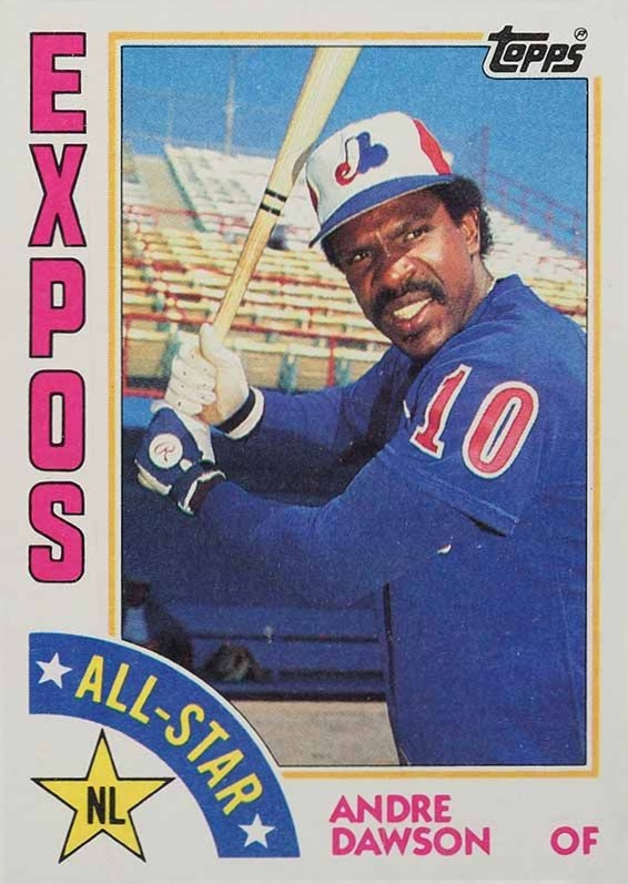 1984 Topps Andre Dawson (All-Star) #392 Baseball Card