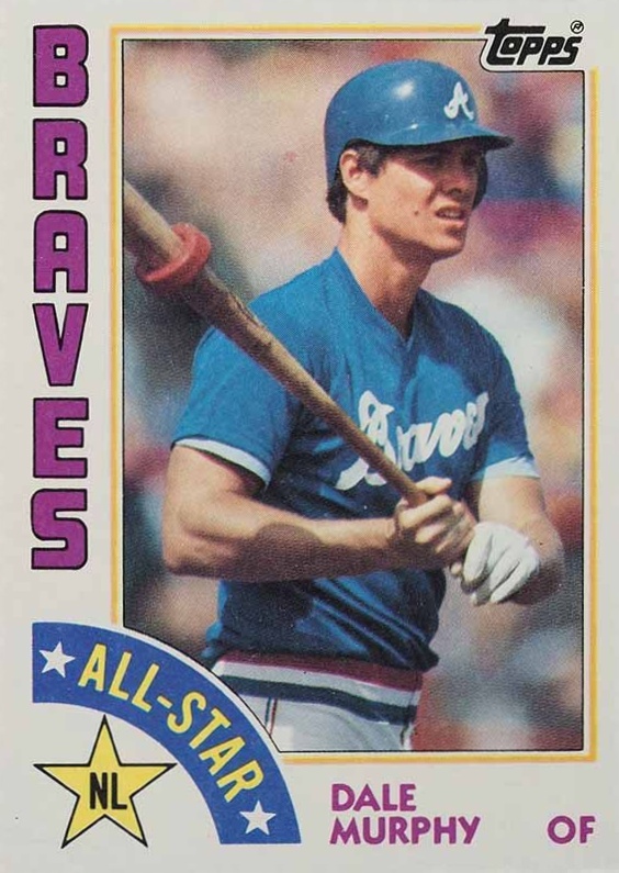 1984 Topps Dale Murphy (All-Star) #391 Baseball Card