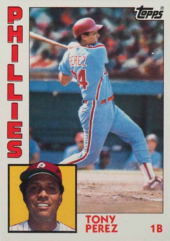 1984 Topps Tony Perez #385 Baseball Card