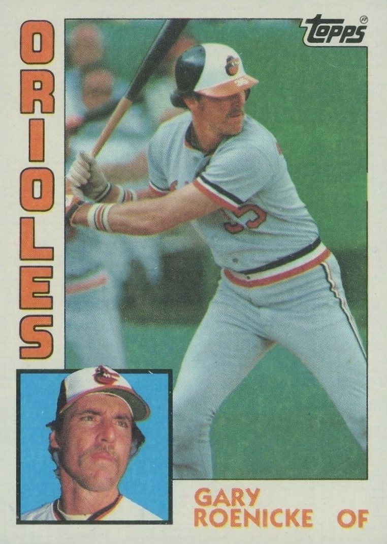 1984 Topps Gary Roenicke #372 Baseball Card