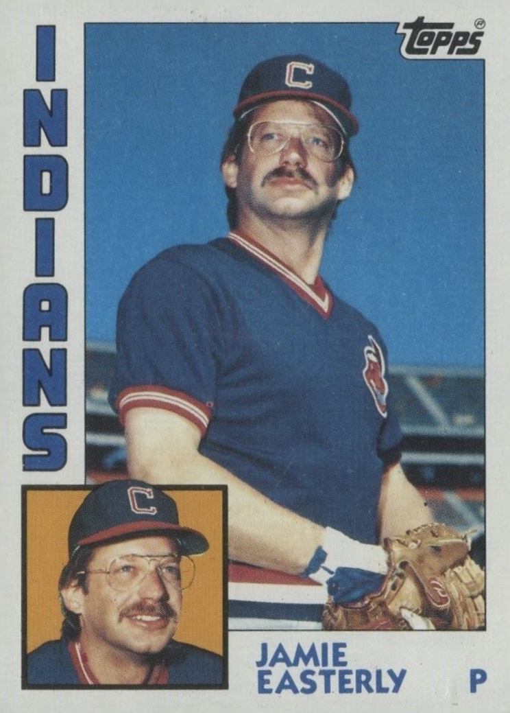 1984 Topps Jamie Easterly #367 Baseball Card