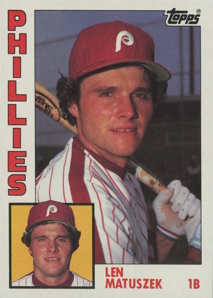 1984 Topps Len Matuszek #275 Baseball Card