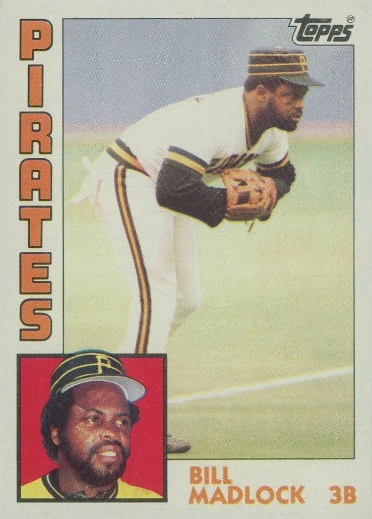 1984 Topps Bill Madlock #250 Baseball Card