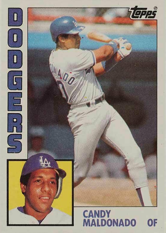 1984 Topps Candy Maldonado #244 Baseball Card