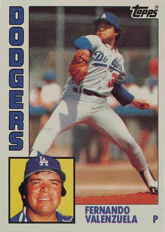 1984 Topps Fernando Valenzuela #220 Baseball Card