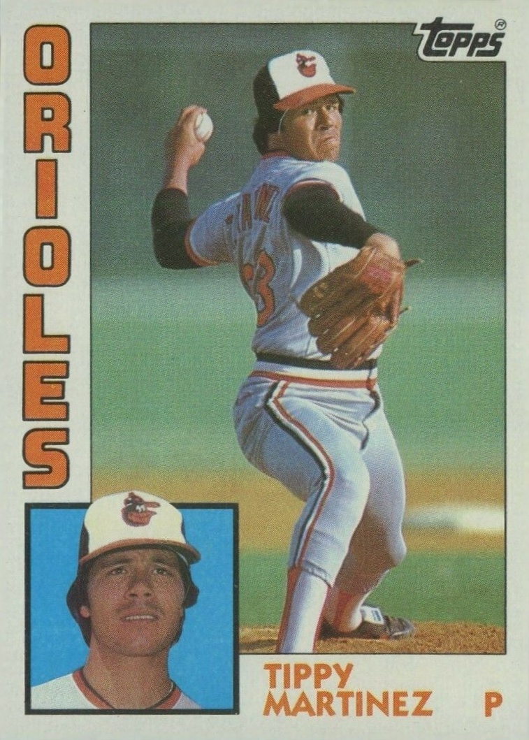 1984 Topps Tippy Martinez #215 Baseball Card