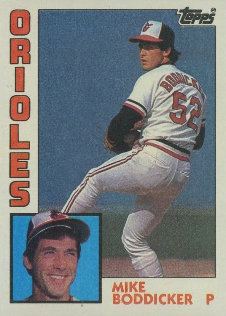 1984 Topps Mike Boddicker #191 Baseball Card