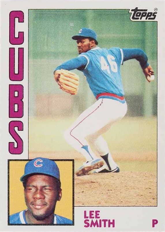 Lee Smith - Cubs #240 Topps 1988 Baseball Trading Card