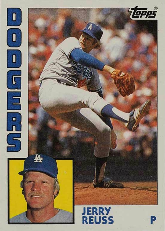 1984 Topps Jerry Reuss #170 Baseball Card