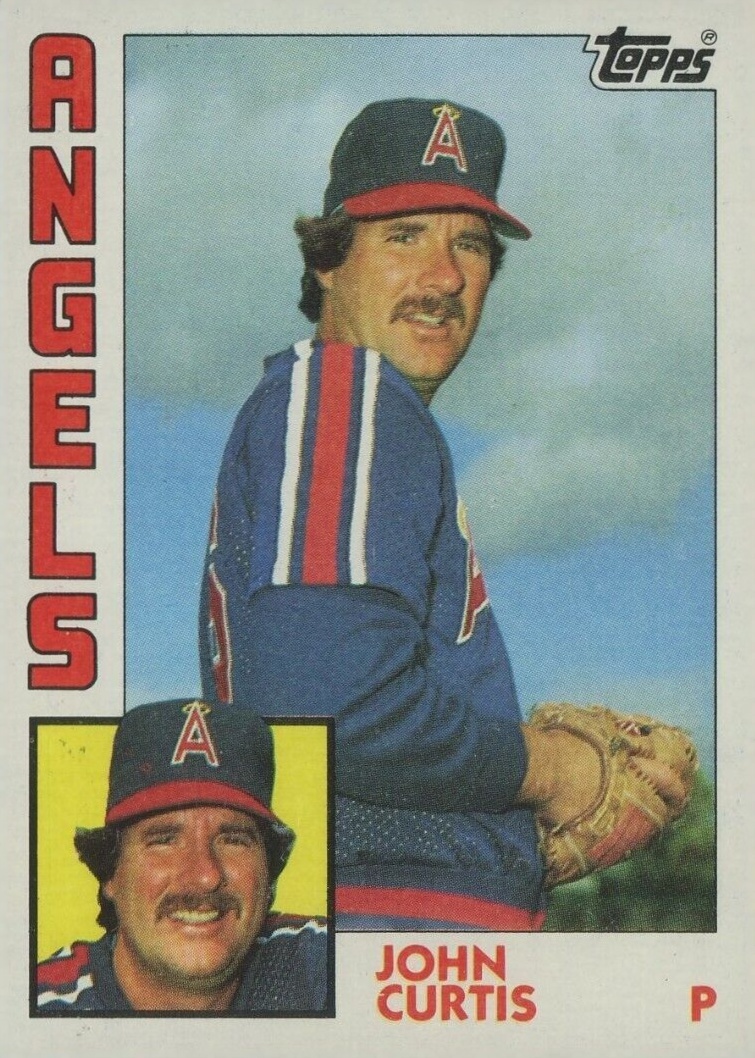1984 Topps John Curtis #158 Baseball Card