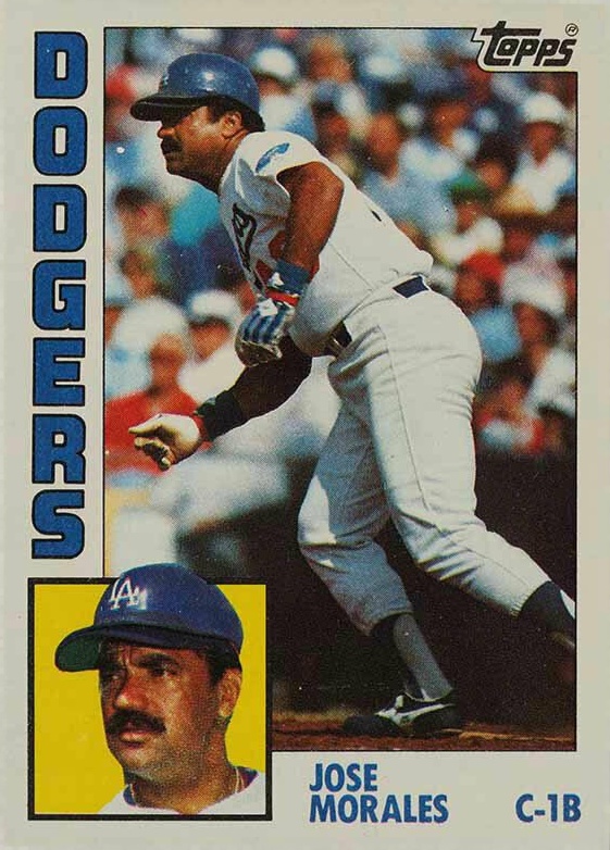1984 Topps Jose Morales #143 Baseball Card