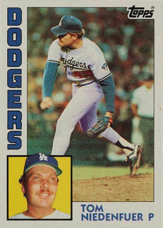 1984 Topps Tom Niedenfuer #112 Baseball Card