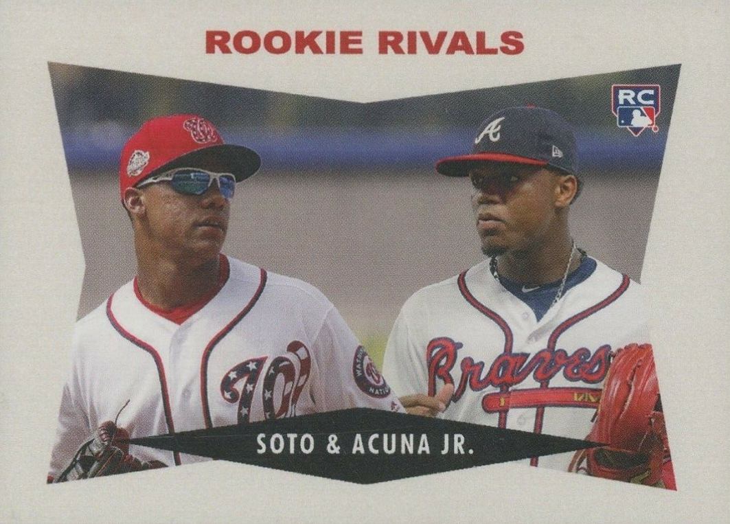 2018 Topps Throwback Thursday Juan Soto/Ronald Acuna Jr. #173 Baseball Card