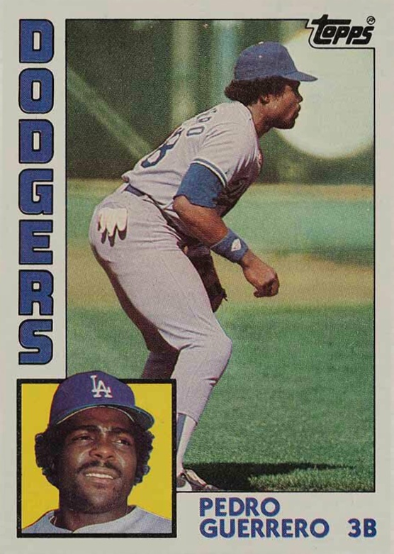 1984 Topps Pedro Guerrero #90 Baseball Card