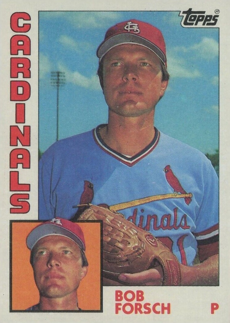 1984 Topps Bob Forsch #75 Baseball Card