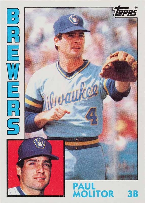 1984 Topps Paul Molitor #60 Baseball Card