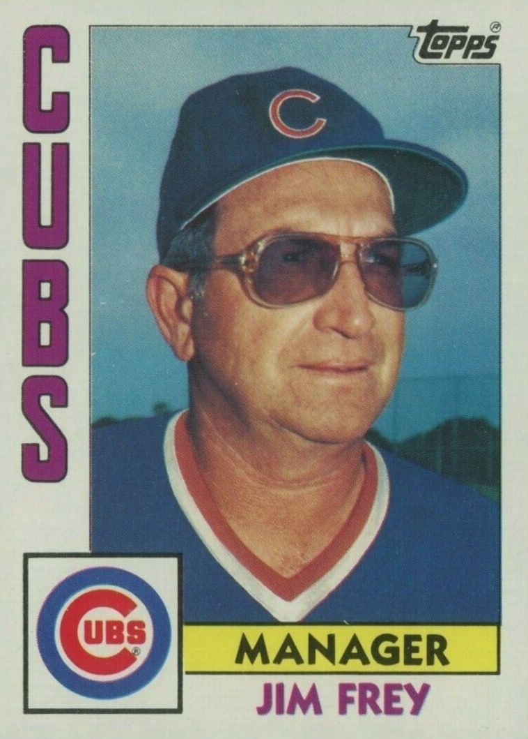 1984 Topps Jim Frey #51 Baseball Card