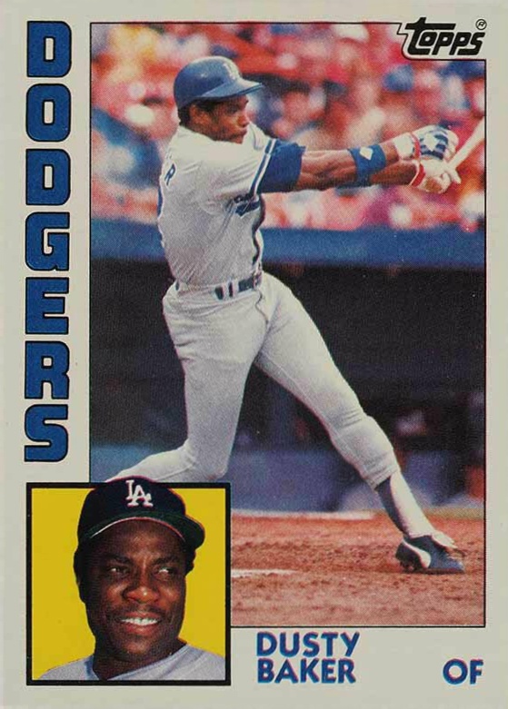1984 Topps Dusty Baker #40 Baseball Card