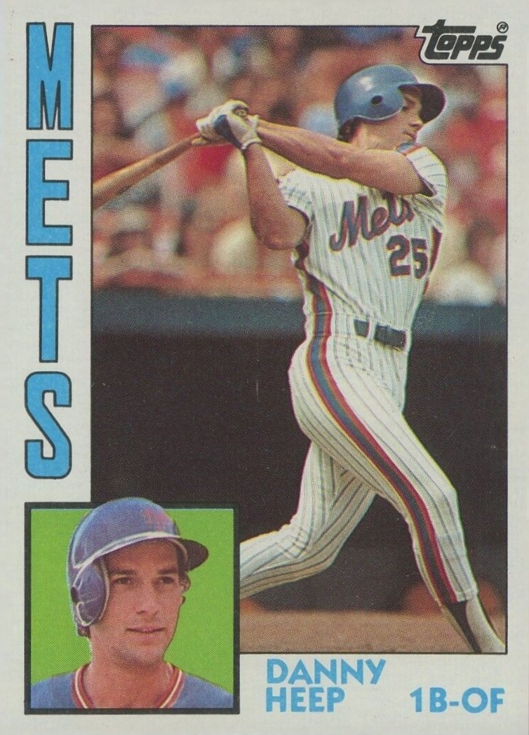 1984 Topps Danny Heep #29 Baseball Card