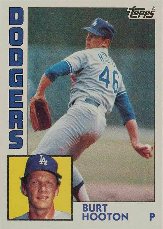 1984 Topps Burt Hooton #15 Baseball Card
