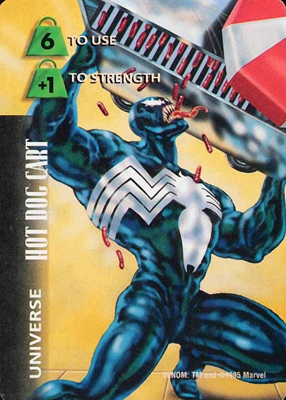 1995 Marvel Overpower Venom # Non-Sports Card