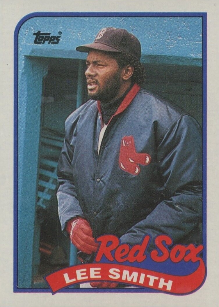 1989 Topps Lee Smith #760 Baseball Card