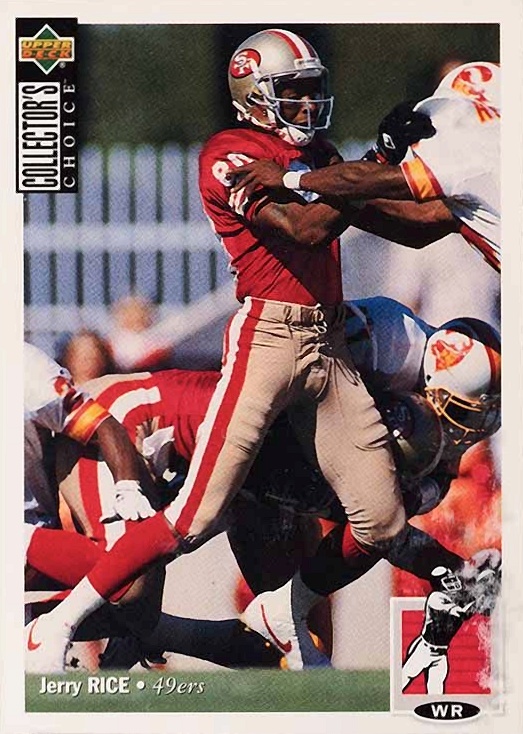 1994 Collector's Choice Jerry Rice #348 Football Card