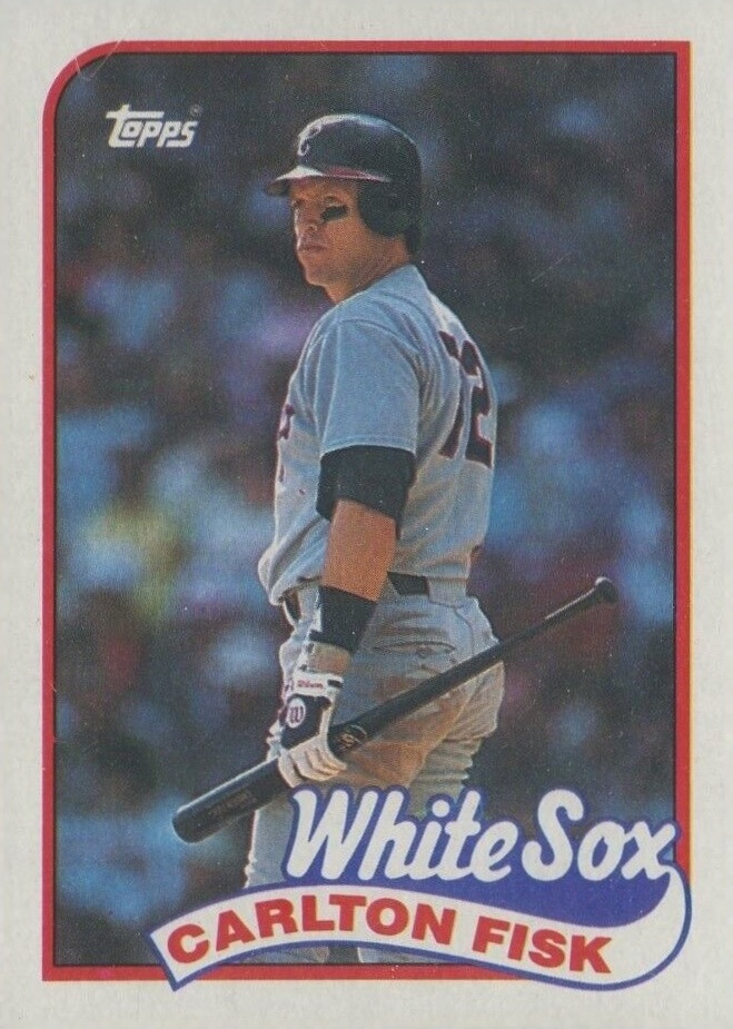 1989 Topps Carlton Fisk #695 Baseball Card