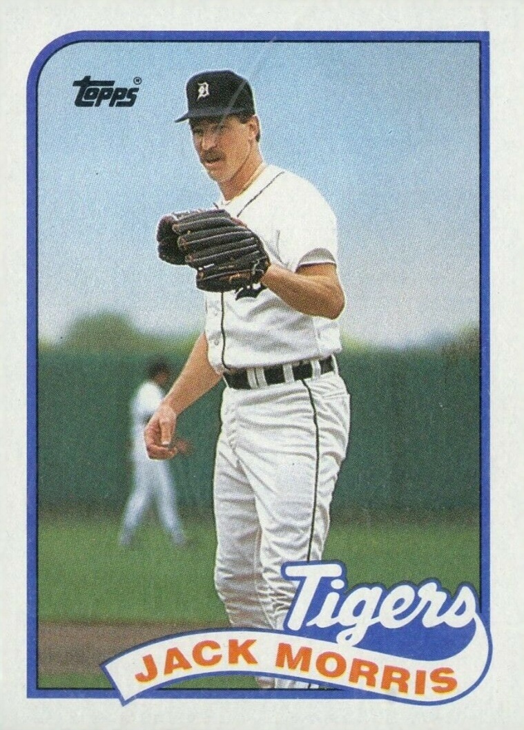1989 Topps Jack Morris #645 Baseball Card