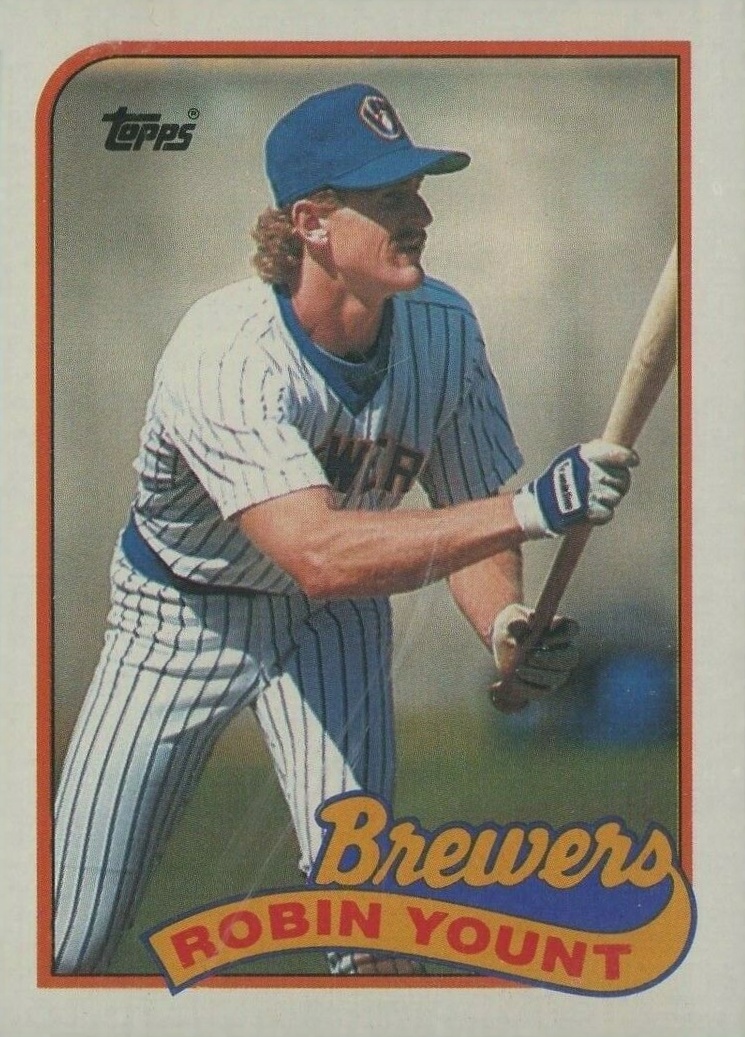 1989 Topps Robin Yount #615 Baseball Card