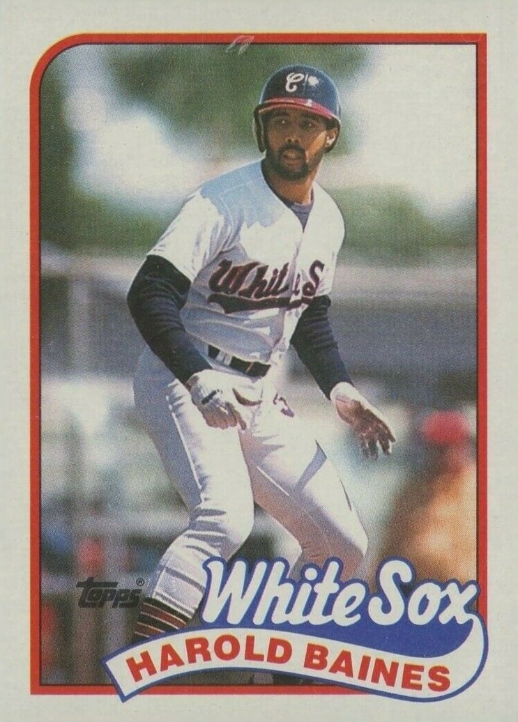 1989 Topps Harold Baines #585 Baseball Card