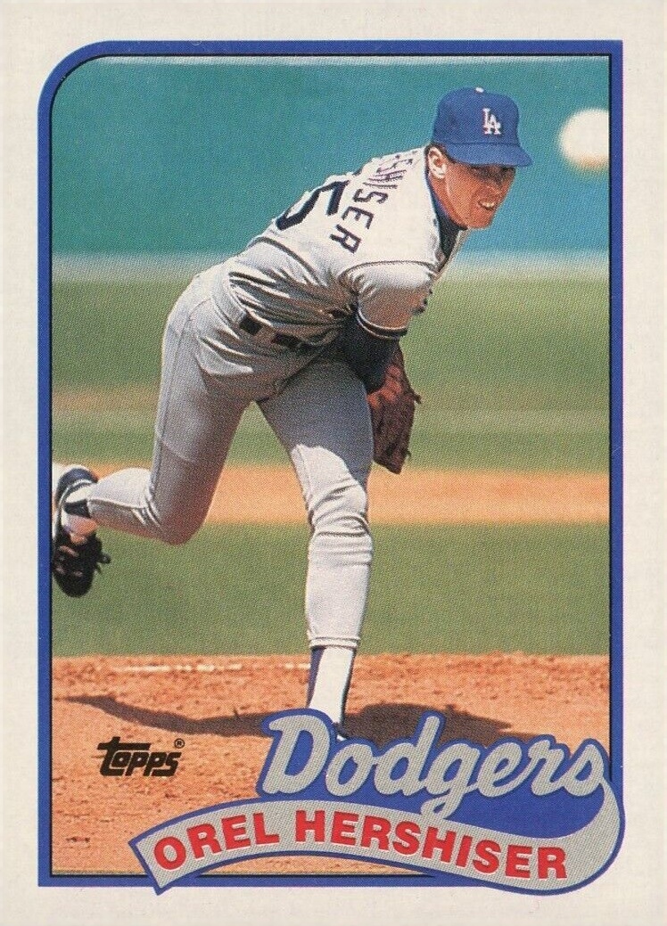 1989 Topps Orel Hershiser #550 Baseball Card