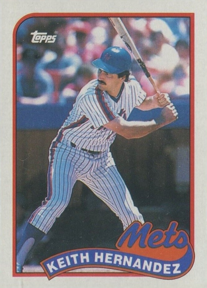 1989 Topps Keith Hernandez #480 Baseball Card