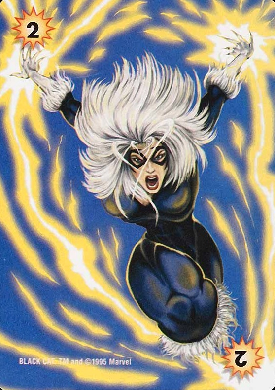 1995 Marvel Overpower Black Cat # Non-Sports Card